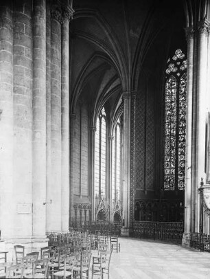 Amiens, Kathedrale, Chorumgang, mittlere und südliche Kapelle