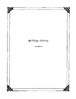 Messing-Linien