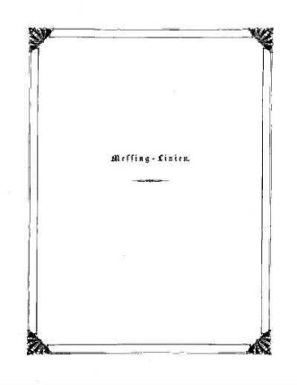 Messing-Linien