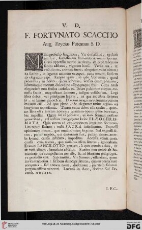 V.D. F. Fortunato Scaccho