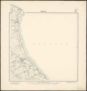Meßtischblatt 826/922 : Hooksiel, 1893 : Hooksiel. - Aufn. 1891. - 1:25000. - [Berlin]: Reichsamt für Landesaufnahme, 1893. - 1 Kt.