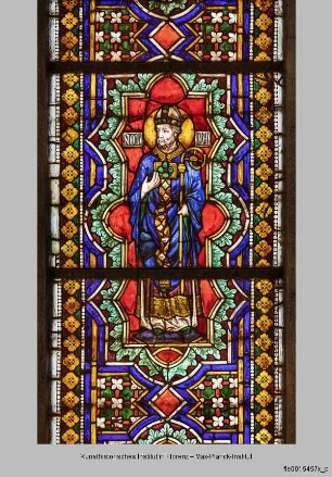 Fenster B-XIII-XV : Fenster XV (links) : Heiliger Nikolaus