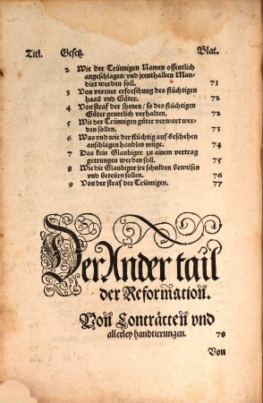 Der Stat Nurmberg verneute Reformation
