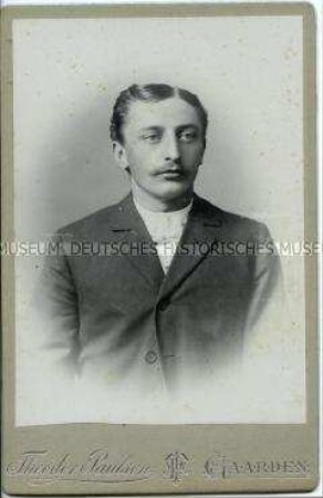 Porträt eines jungen Mannes, Carte de Visite