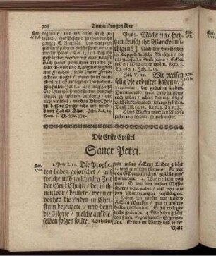 Die Erste Epistel Sanct Petri.