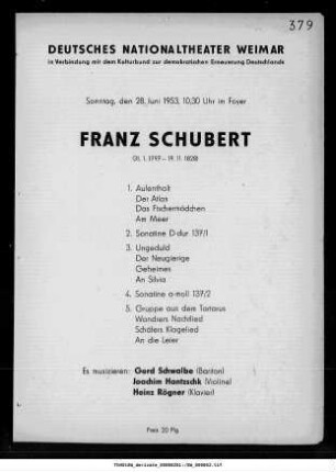 Franz Schubert