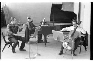 Kleinbildnegativ: Moskauer Solisten Trio, 1969
