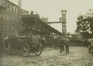Vereins-Glück-Schacht : Oelsnitz. Vereins-Glück-Schacht (seit 1945 Albert-Funk-Schacht). Landverkauf
