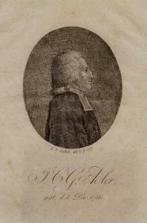 Bildnis Jacob Georg Christian Adler (1756-1834)