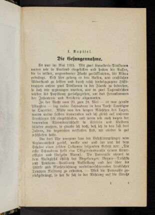 1-16 I. Kapitel: Die Gefangennahme