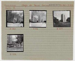 Straßenansicht. Berlin, Friedrichshain, Straße der Pariser Kommune