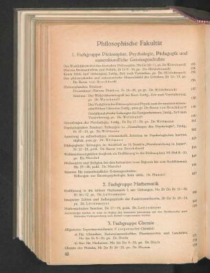 2. Fachgruppe Mathematik