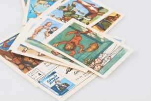 44 Sammelbilder mit Kinderliedern
