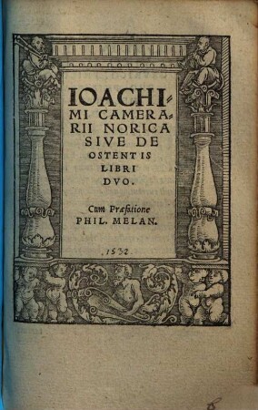 Norica : libri duo ; sive de Ostentis