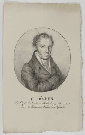 Bildnis des F. I. Höcker