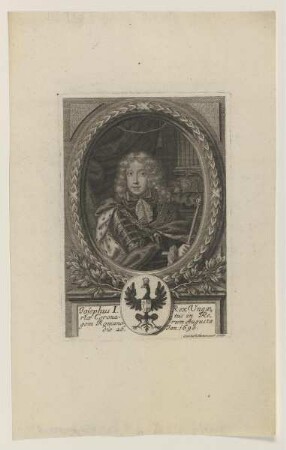 Bildnis des Josephus I., Kaiser des Römisch-Deutschen Reiches