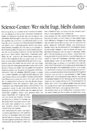 Science-Center: Wer nicht fragt, bleibt dumm