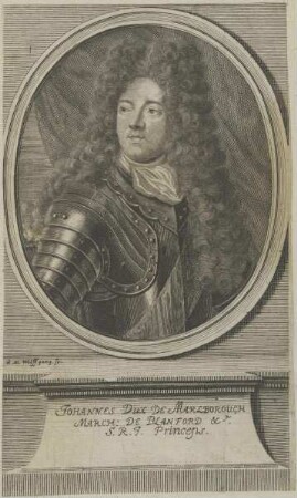 Bildnis von Johannes Dux de Marlborough