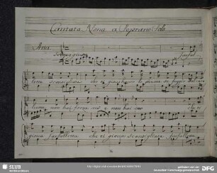 Cantata Nona a Soprano Solo