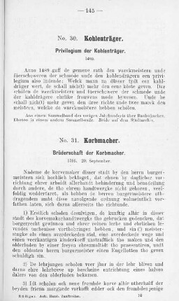 No. 31. Korbmacher.