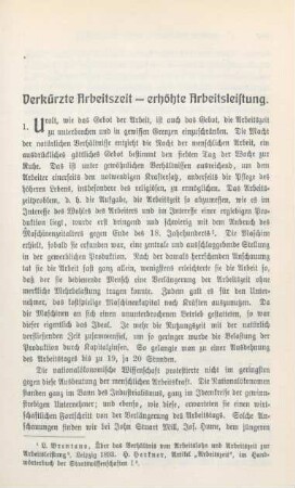 399-416 Verkürzter Arbeitszeit - erhöhte Arbeitsleistung