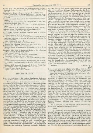 Kirchenkunde