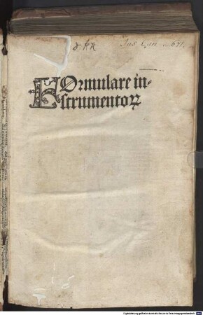 Formulare instrumentor[um]