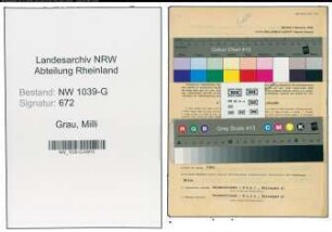 Entnazifizierung Milli Grau , geb. 26.10.1914 (Bankbuchhalterin)