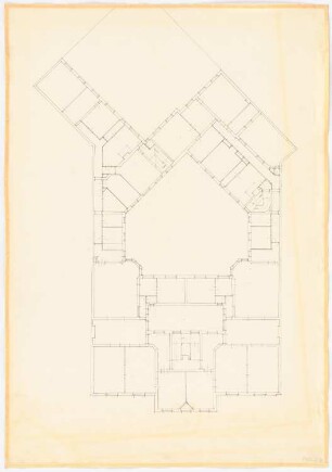 Wohnhaus Hardenbergstraße 9a, Berlin-Charlottenburg Umbau: Entwurf Grundriss 1:100
