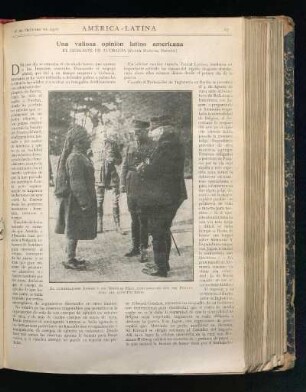 Una vallosa opinión latino americana : El desgaste de Alemania (Revista Moderna, Bogotá.)