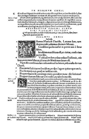 Psalmvs CXXII.