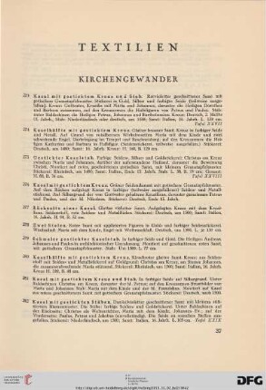 Kirchengewänder (Nr. 273-302)