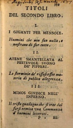 De' Simboli Transportati Al Morale, 2