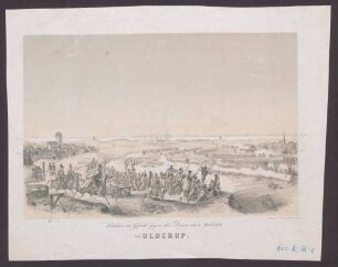"Badener im Gefecht gegen die Dänen am 6. April 1849 bei Ulderup."