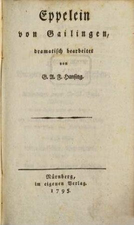 Eppelein von Gailingen
