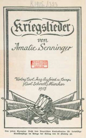 Kriegslieder