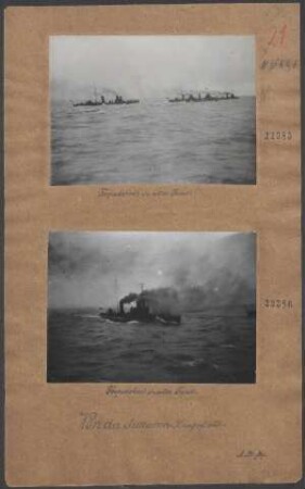 Torpedoboote in voller Fahrt