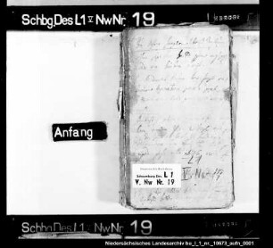 Protokoll betr. Gerichte und Ehebeschreibungen Enthält: Lücke 1634-1639