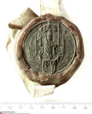 Johann [I. von Henneberg], Abt von Fulda; Koadjutor Hartmann [Burggraf von Kirchberg]; Dekan Hermann und der Konvent von Fulda bekunden für sich u...