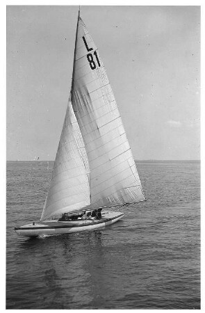 Segelboot auf dem Meer