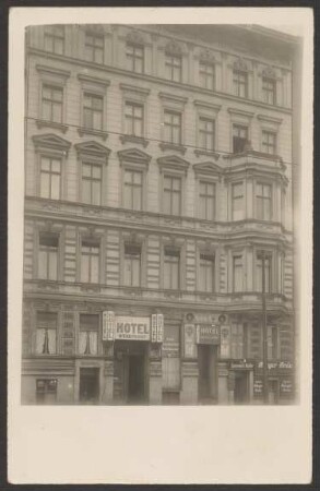 Ansichtskarte Gebäudefassade, Wendenstr. 3 am Spreewaldplatz