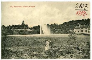Astoria, Oregon. City Reservoire