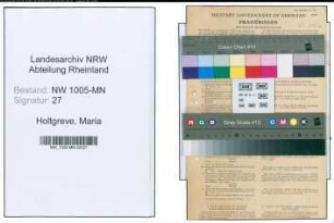 Entnazifizierung Maria Holtgreve , geb. 14.07.1913 (Entgeldprueferin)