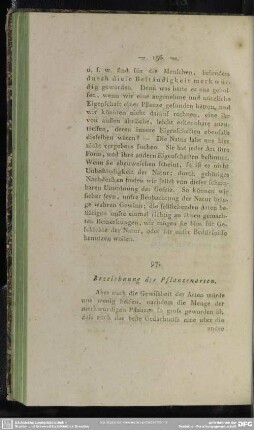 97. Bezeichnung der Pflanzenarten