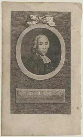 Bildnis des Johann Friedrich Tiede
