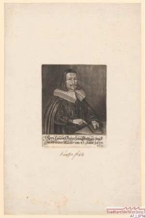 Conrad Feuerlein, Prediger bei St. Jacob