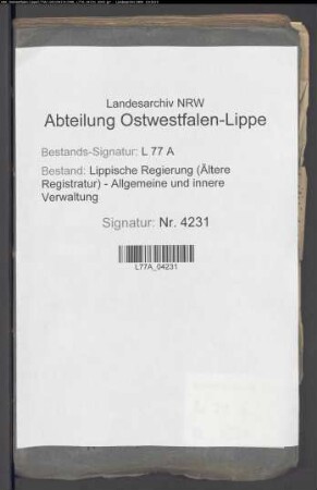 Gemeinheitsteilungen in den Dörfern Hörstmar und Trophagen, Bd. 2