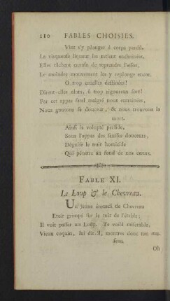 Fable XI. - XIX.