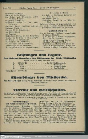 Ehrenbürger von Mittweida