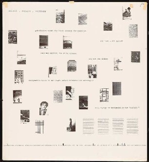 Moritzplatz, Berlin-Kreuzberg Schinkelwettbewerb 1983: Titelblatt (?)